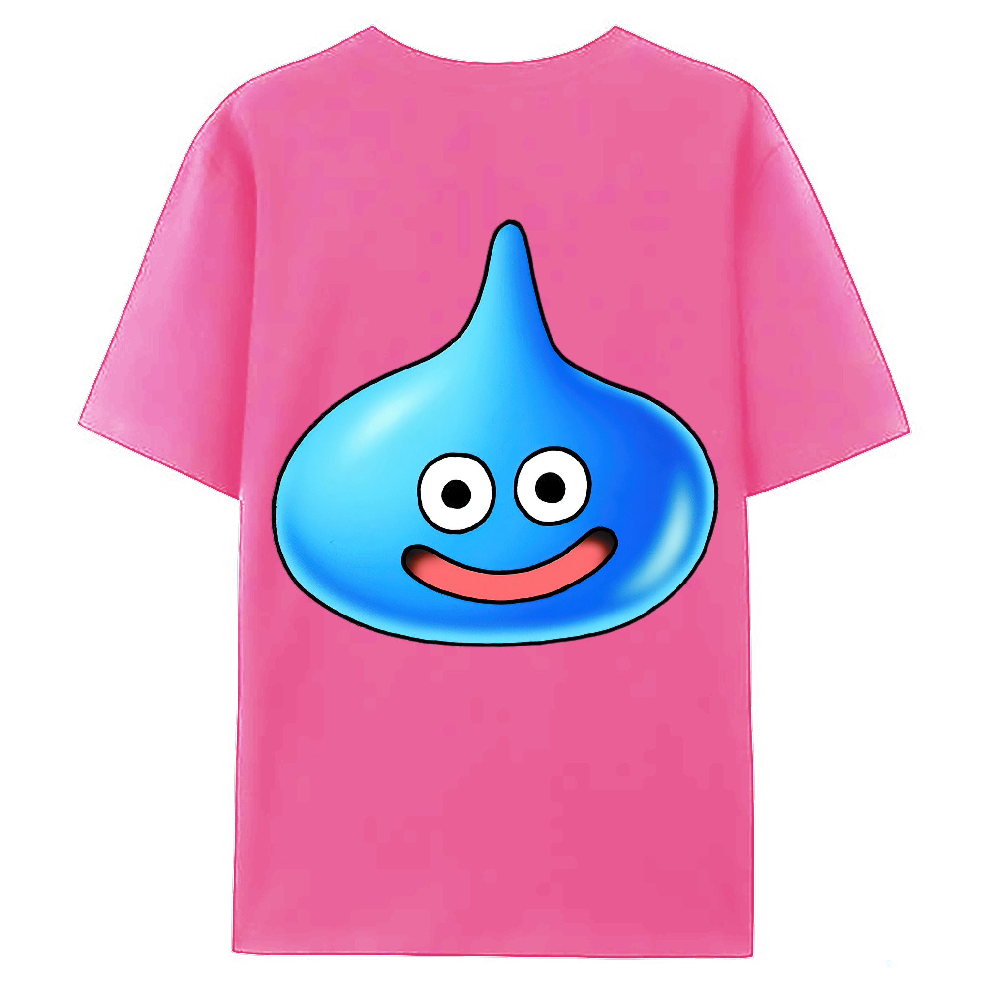 （画像用） ドラゴンクエスト Doragon Kuesuto Dragon Quest レディース半袖Tシャツ(バックプリント)